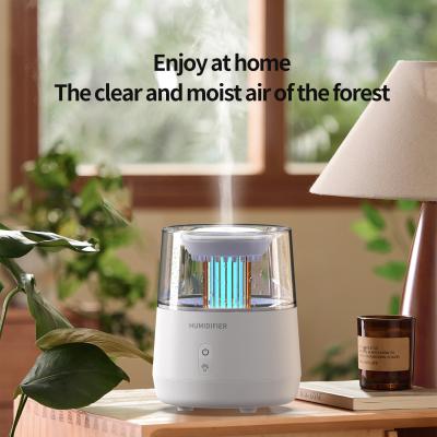 China Raindrop Aromatherapy Fire Flame Humidifier DC 5V 320ml With Auto Shut Off for sale