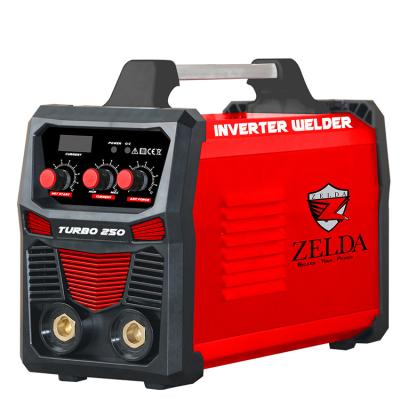 China New type multifunctional igbt arc 250 hot start and arc welding force inverter machine for sale