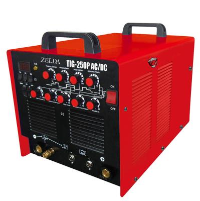 China Hotels portable high frequency 250A aluminum welder cat ac/dc welder for sale