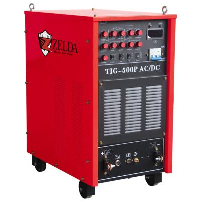 China 500 amp ac/dc ac/dc hotels high frequency cat water cooled welder aluminum welding machine for sale