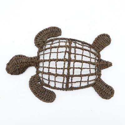 China Art Deco Handmade MBC Vegetal Plankton Turtle Shape Wall Animal Decor Art Wall Hanging for sale