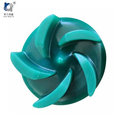 China Suitable for Shengxin Hot Sale 14Inch Polyurethane A05 Impeller Multi Stage Pump Impeller Mud Pump For Vertical Sand Mud Pumps Hydraulic Submerged for sale