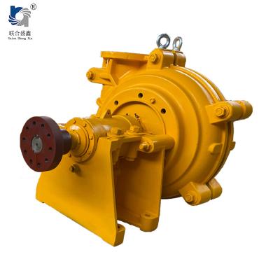 China Free Shipping Shengxin Slurry Pump 16.2-34.2 m3/h Rubber Slurry Pump Mini Drinking Water Treatment 5 Pieces Blades For Off-sale for sale