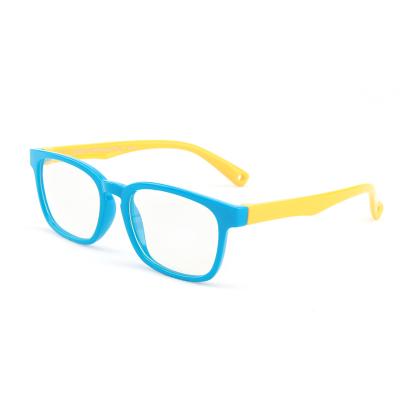 China Blue Light Blocking Cute Design Flexible Fashionable Popular Glass Frame Anti Blue Glass Kids Glass 2021 for sale