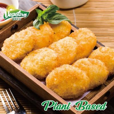 China Low Salt Plant Based Seafood Veggie Fried Squid Fillet Fish Free for sale