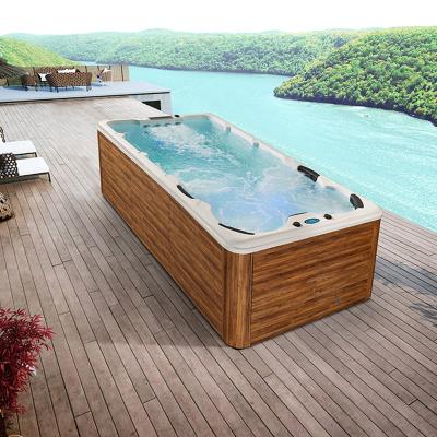 China Custom Large Clear Swimming Pool Spa Acrylic Outdoor Spa Swimming Pool Above Ground Swimming Pool for sale