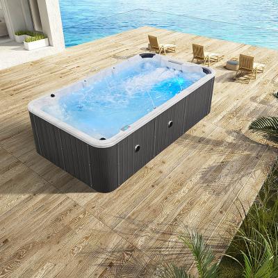 China Outdoor Spa Pool Porcelain 1m Fiberglass Swimming Pool Backyard Deep Pools in Panama Spa Outdoor Swimming Pool for sale