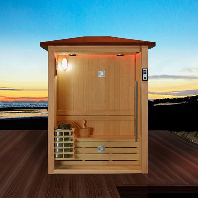 China Computer control panel cheap electric sauna room for two people sauna infrared dry outdoor saunas for sale for sale