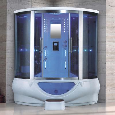 China Contemporary Steam Bath Installation In Thailand Fashion Home Indoor 2 Person Shower Steam Bath With Massage for sale