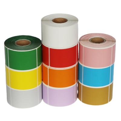 China 10 Rolls Rolls Waterproof Label Sticker Useful Label Paper Custom Array Styled Paper Business Adhesive Stickers Bag Waterproof Custom OEM for sale