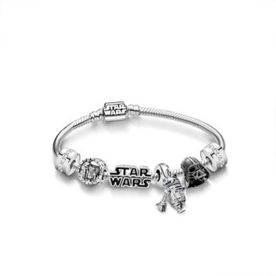 China Rx CLASSIC Wholesale High Quality Jewelry 2020 New Star Warrior Set 925ale Silver Bracelet for sale