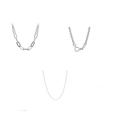 China Fashionable Rx Jewelry S925 Silver E Series Link Multi - Style Necklace for sale