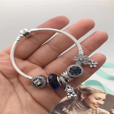 China 100% Original Factory from CLASSIC RX Jewelry Company 925 Sterling Silver 925ale Wholesale Customization Logo Charm String Bracelet Support for sale