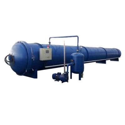 China Wooden Vacuum Autoclave Wood Impregnation Anti-Corrosion Equipment Wood Supply for sale