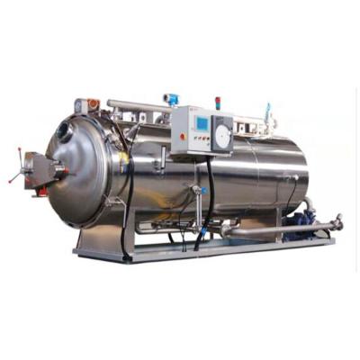 China High Quality Horizontal Low Energy High Efficiency Water Immersion Retort Sterilizer Machine for sale