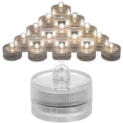 China Birthdays OEM ODM factory battery operated led submersible tea light candles for wedding centerpieces and patio decoration for sale