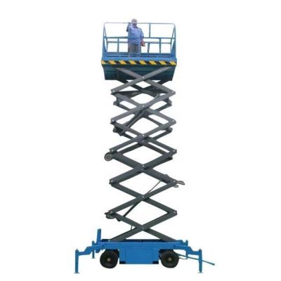 China Tavol Aerial Work Electric Scissor Lifts Mobile Stable and Safe Hydraulic Platform Table for sale