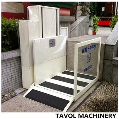 China Home platform Hydraulic Goods Lift Wheelchair elevator for disabled people for sale