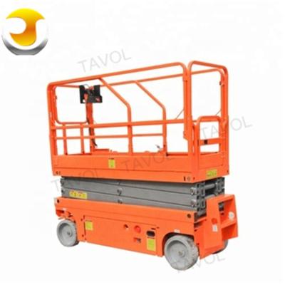 China electric mini Self Propelled Scissor Lifts hydraulic aerial work platform for sale