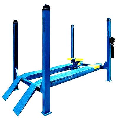 China Heavy Duty 4t Original Four-post hydraulic cylinder car lift machine Four Post Vertical for Warehouse for sale