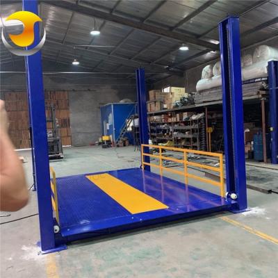 China Tavol customized vertical Hydraulic Goods Lift electric four-column car parking table platform for sale