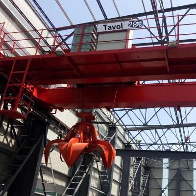 China 1Ton-30 Ton Eot Single Beam Overhead Crane Workshop Equipment With Claw girder traveling price for sale