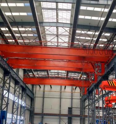 China Used Eot 30T Grab Engine Crane 30Ton Electric Double Girder Bridge Cranes Latest Price for sale