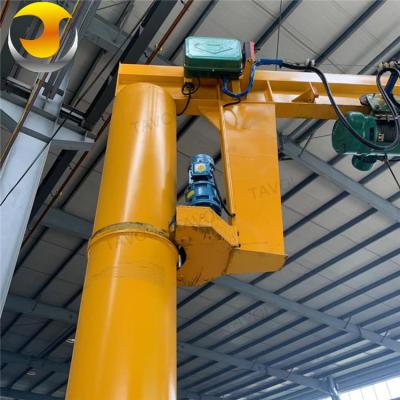 China plant lift equipment column mounted 500kg rotating 6 ton jib crane supplier for sale