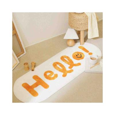 China Hot Selling Non-slip Washable Mat Custom Modern Area Rug Microfiber Bedside Game for sale