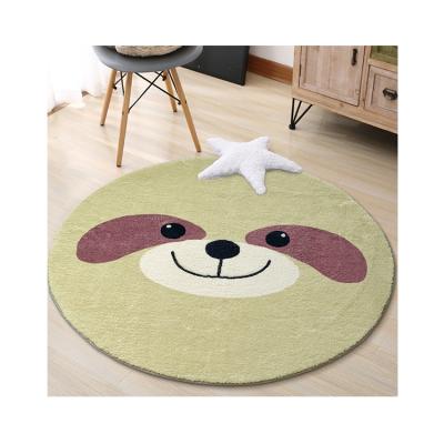 China Modern Washable Good Quality Microfiber Modern Blanket Stylish Round Rug And Blanket for sale