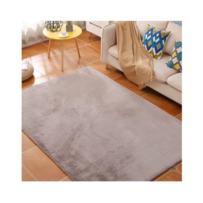 China China Durable Modern Living Room Washable Hot Selling Faux Rabbit Fur Floor Fluffy Blanket for sale