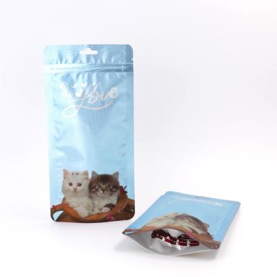 China 1kg 2kg 4kg Pet Food Snacks Zipper Lock Bag Dog Food Cat Litter Plastic Bag Aluminum Foil Moisture Proof Sealed Holder 20kg up pocket for sale