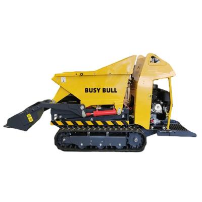 China Factory Free Shipping New Tracked 0.31CDM Dumper For Home Use And Farm Or Small Construction for sale