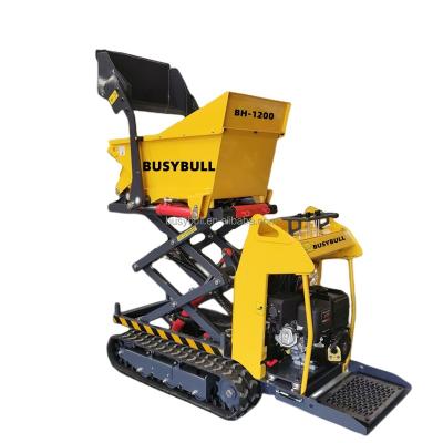 China New Chinese Famous Chinese Famous Scissor Lift Factory Top Brand BUSYBULL Trick Transport Vehicle For Building Materials BH-1200 for sale