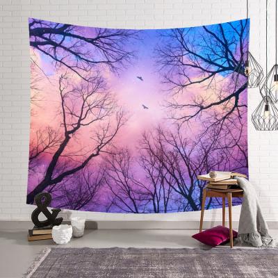 China Minimalist Tapestry 3D Custom Logo Printed Living Room Wall Hanging Psychedelic Tapestry For Home Decorative for sale