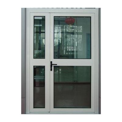 China Good Quality Cheap Price Commercial Windproof Upvc Casement Main Doors Pvc Door Factory Supplier for sale