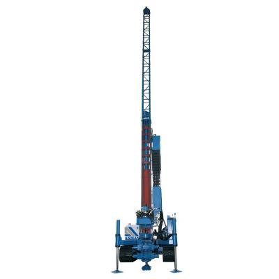 China Construction worksÂ   Superior and reliable casing quality MXL-150D6 rod followed split type side high slope deep-base micropile drilling rig for sale