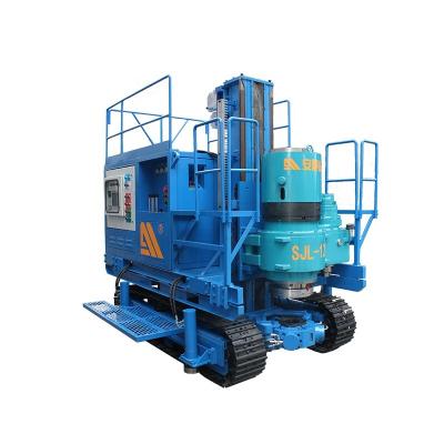 China Construction worksÂ   SJL-120 Eternal supply of spare parts underground pressure detection curtain projcet waterproof crawler drill rig for sale