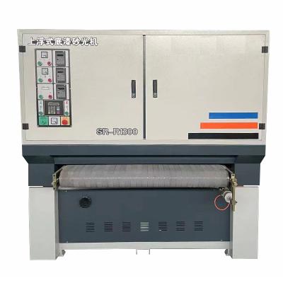 China Wood Working Process R-RP1300 Wood Sander Sanding Machine 1300mm Width Belt Working Sanding Machine For Wood for sale