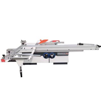 China Factory Work Dust Free Wood Fence Steel Sliding Panel Saw Table Saw With Scoring Blade for sale