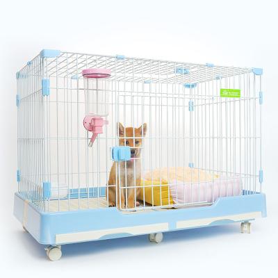 China Breathable Small Pet Cages Factory Wholesale Pet Cat Cage Customizable Pet Carrier Cage for sale