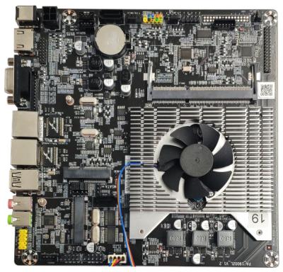 China ITX Mini Desktop Motherboard J1900 DDR3 Dual LAN For Office for sale