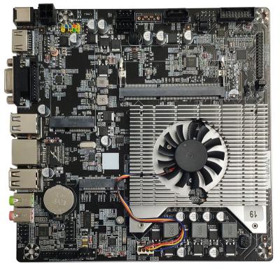 China ITX desktop motherboard H81 supports Pentium 3556U/Celeron 2955U/Intel Core i3/i5/i7 4th/5th Generation CPU for sale