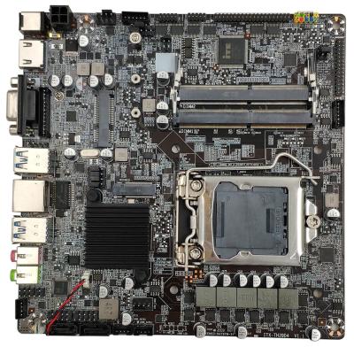 China 8th office series. H310 motherboard Mini-ITX LGA 1151 support Intel Core i3/i5/i7 /9th. central processing unit for sale