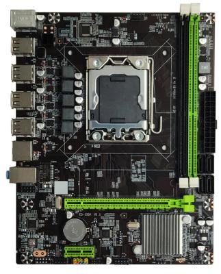 China Desktop Gaming Motherboard H61 Supports Intel 1356 Pin Micro ATX 17*21cm CPU for sale