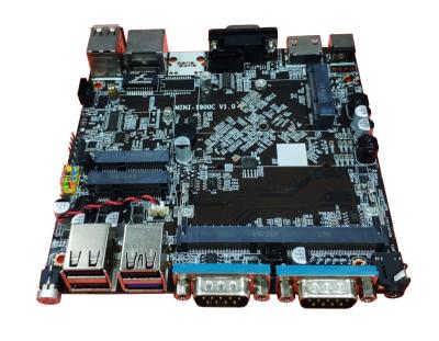 China Mini Nano 12*12cm Mini PC Motherboard J1800 / 1900 For Mini PC for sale