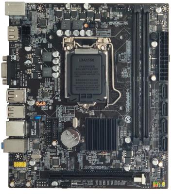 China H110 (17 x 19cm) Desktop Motherboard LGA1151 i3/i5/i7 Support CPU Micro-ATX Architecture for sale