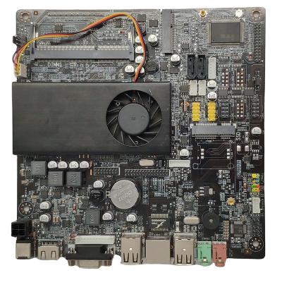 China 1037u CPU Embedded Mini ITX Desktop Motherboard Onboard Motherboard i7 3517u For POS Machine Quad Core IPC for sale