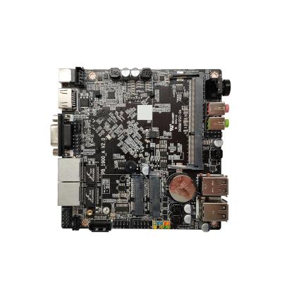 China 6 LAN J1900 2 4 Low TDP 10w 15w LAN Motherboard 170 x 170 Fanless Industrial Mini Itx Or ITX 12 X12 Nano for sale