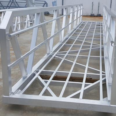 China boat gangway or aluminum structure marine boat ramp and gangway for sale for sale